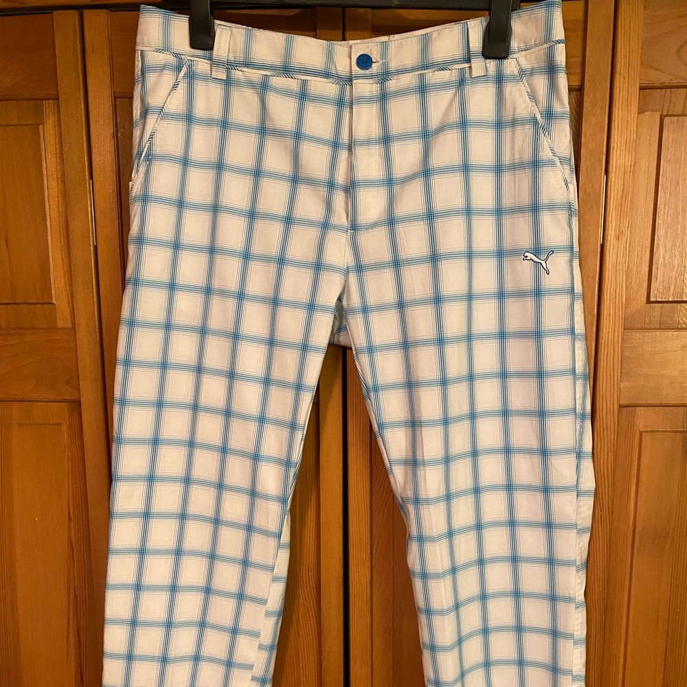 ⛳️🏌🏻‍♂️BNWT Puma Plaid Golf Pants⛳️🏌️